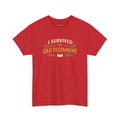I Survived the Old Testament Tee — Funny Christian T-Shirt