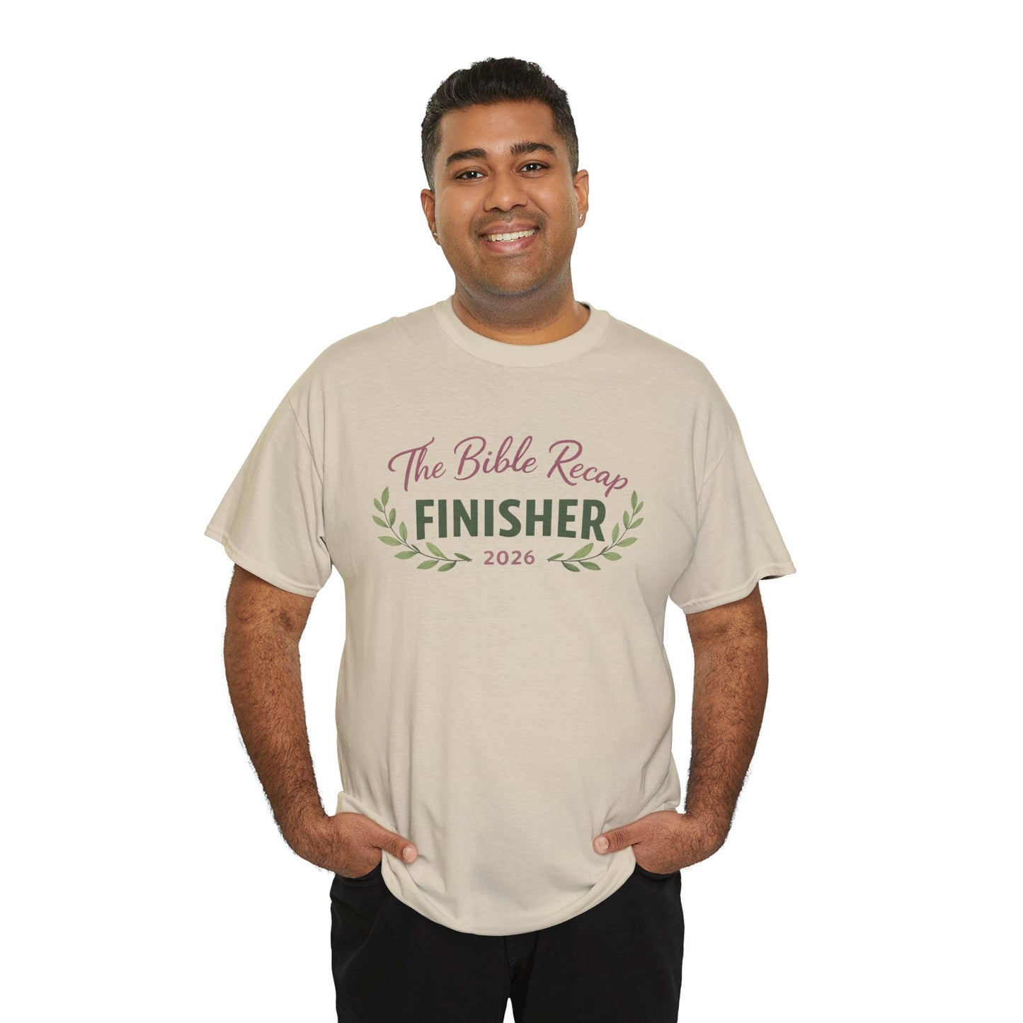 Bible Recap Finisher 2026 T-Shirt — Faith Journey Graduation Tee