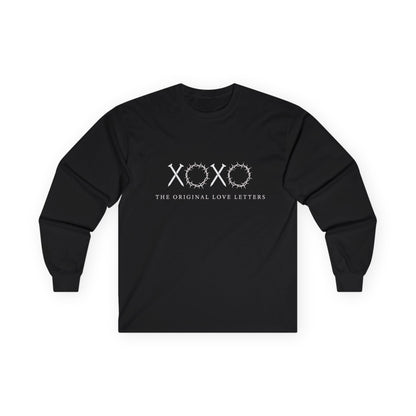 XOXO Barbed Wire Long Sleeve Tee — "The Original Love Letters" Graphic Shirt