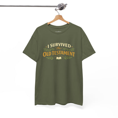 I Survived the Old Testament Tee — Funny Christian T-Shirt