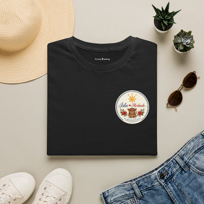 Isla Mercado Floral Tiki Graphic T-Shirt