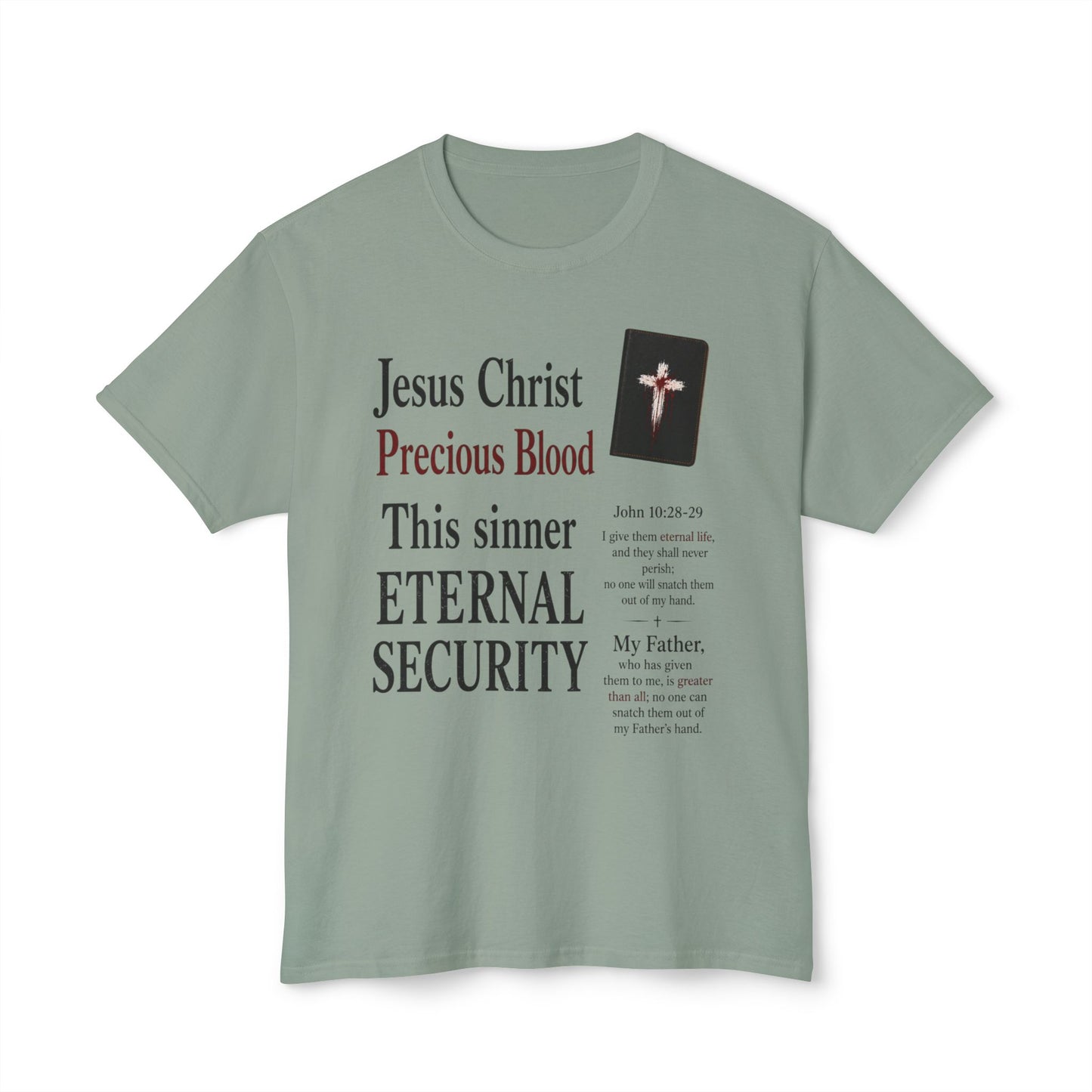 Christian Passport T-Shirt — Eternal Security Scripture Tee
