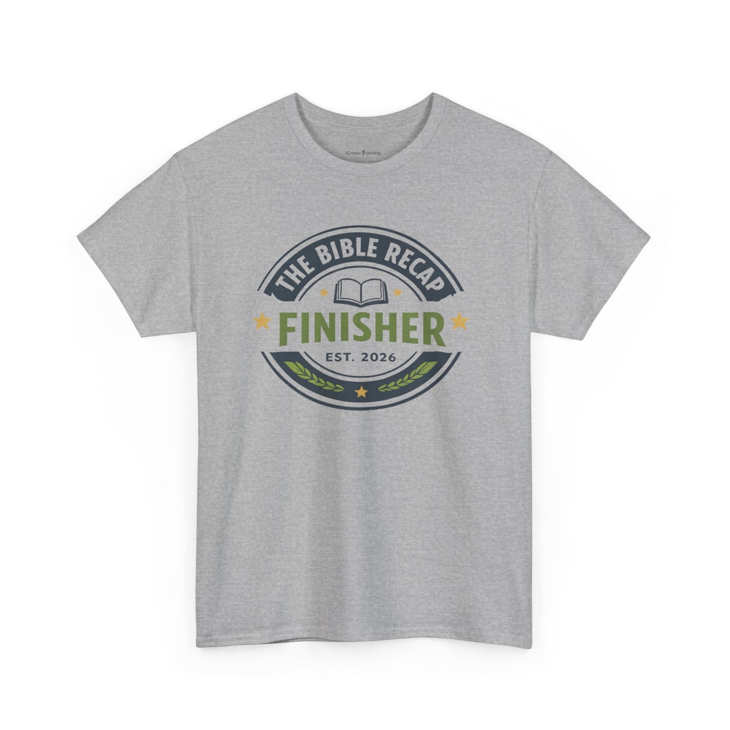 Bible Recap Finisher T‑Shirt — “Finisher” Faith Journey Tee