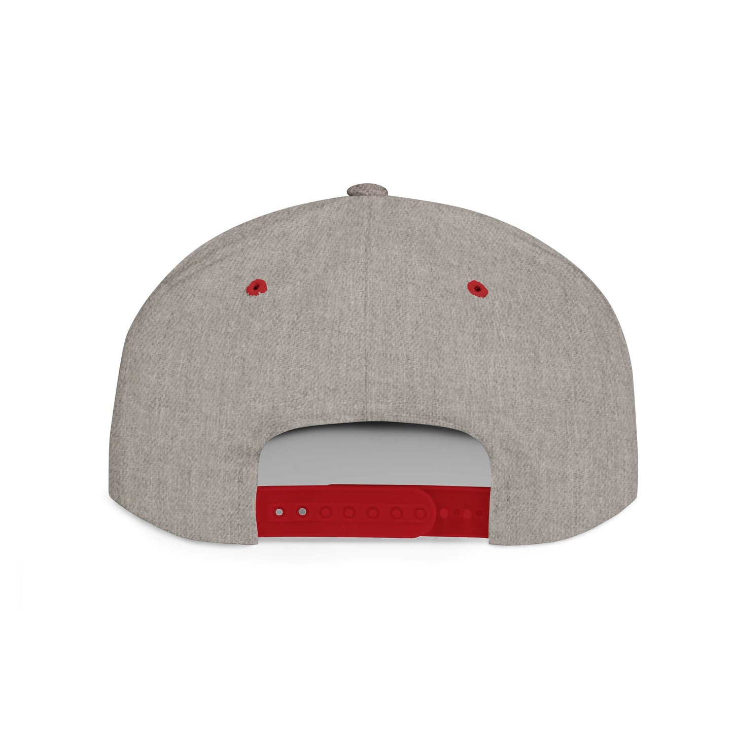 Flat Bill Snapback Hat — "The joy of the Lord is my strength" (Nehemiah 8:10)