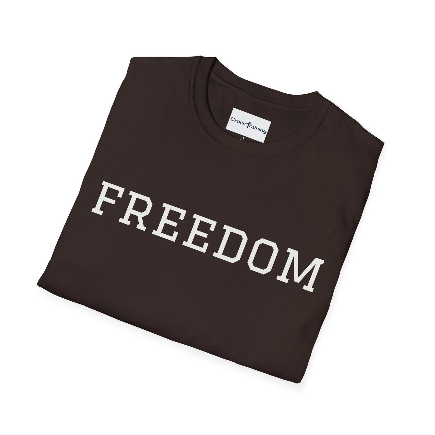 Freedom & Faith Unisex T-Shirt, Inspirational Tee, Casual Wear, Christian Apparel, Great for Everyday Use