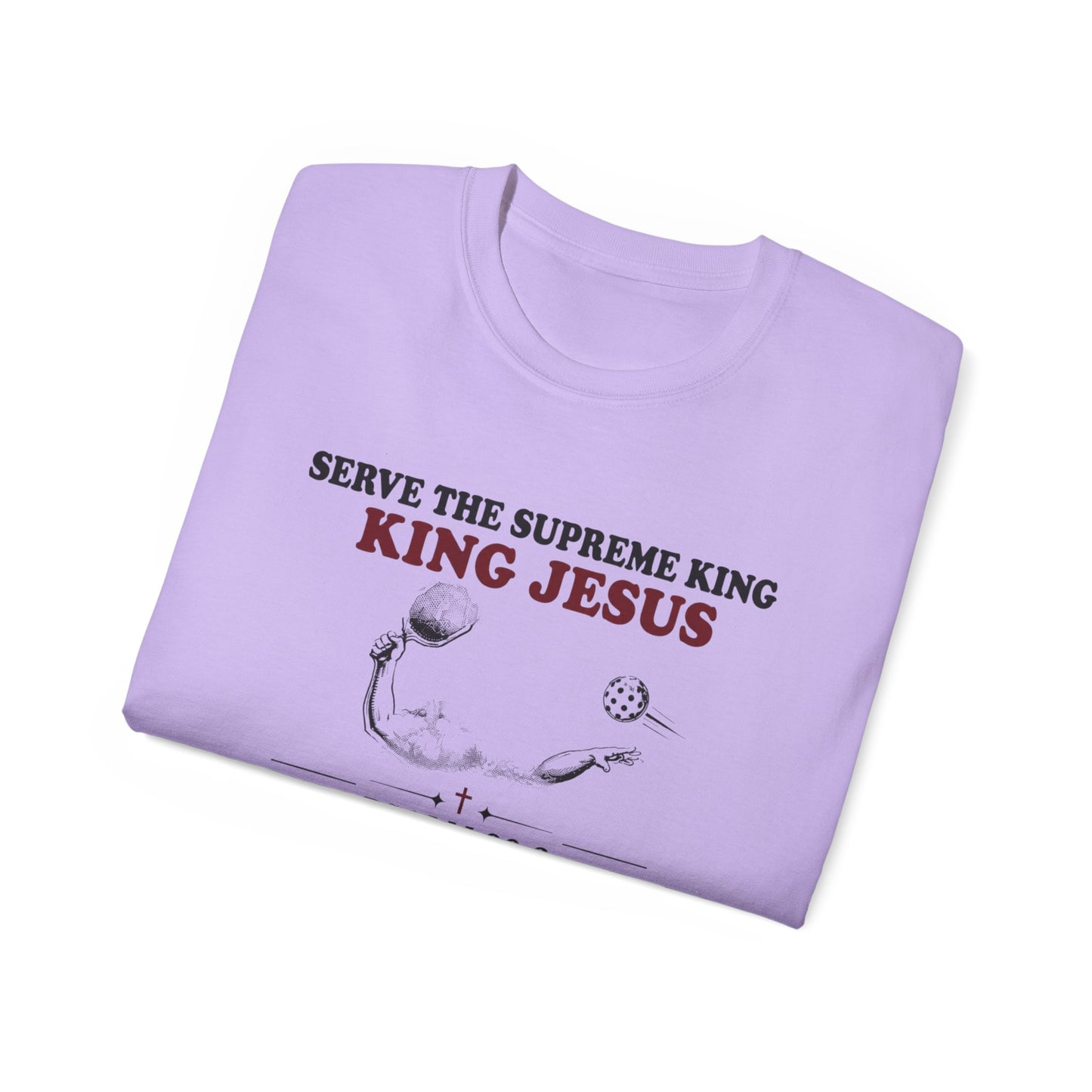King Jesus Psalm 99:2 T-Shirt — Christian Faith Graphic Tee