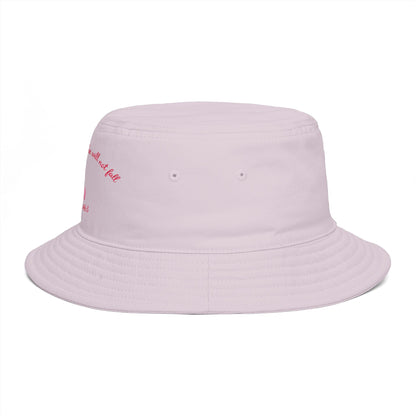 Bucket Hat — Psalm 46:5 Faith Ribbon Bucket Hat (God Is Within Her)
