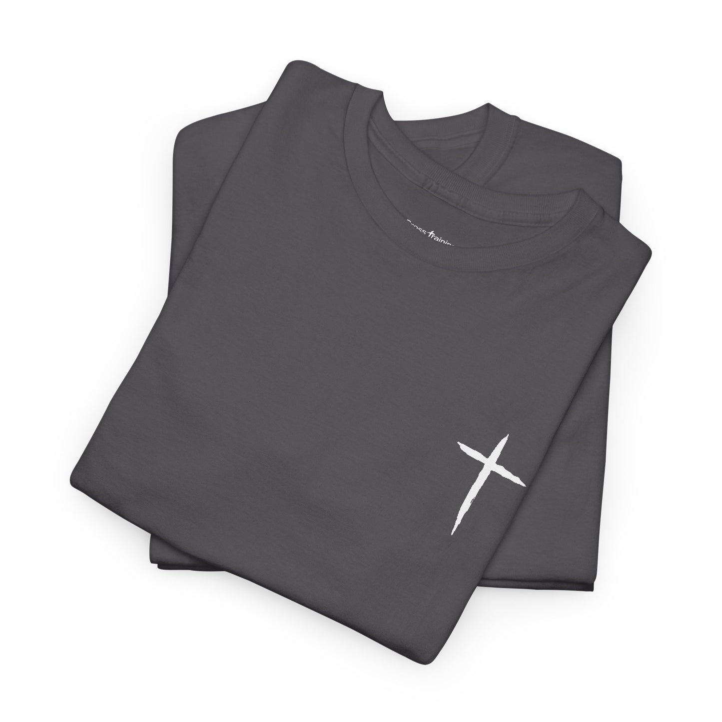 Christian Cross Tee — "May Heavenly Things Constantly Interrupt Our Earthly Things" Inspirational T‑Shirt