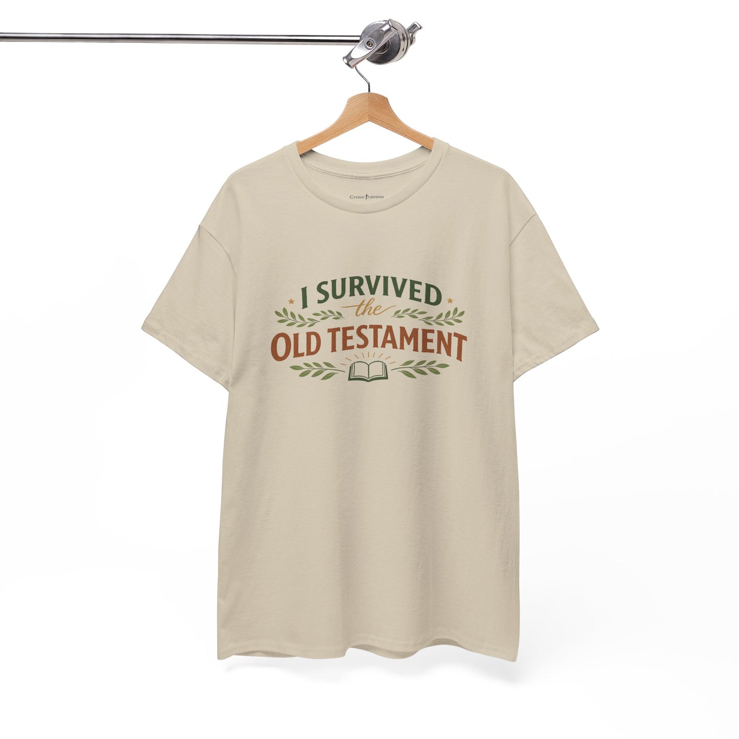 I Survived the Old Testament Tee – Funny Christian Bible Study Shirt