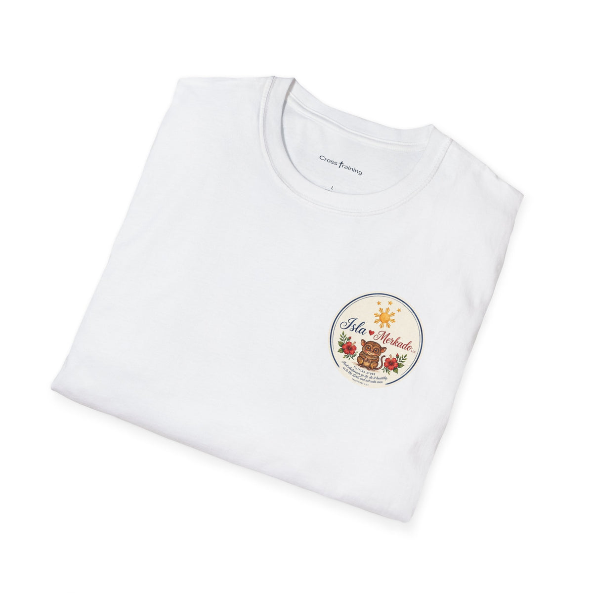 Isla Mercado Floral Tiki Graphic T-Shirt