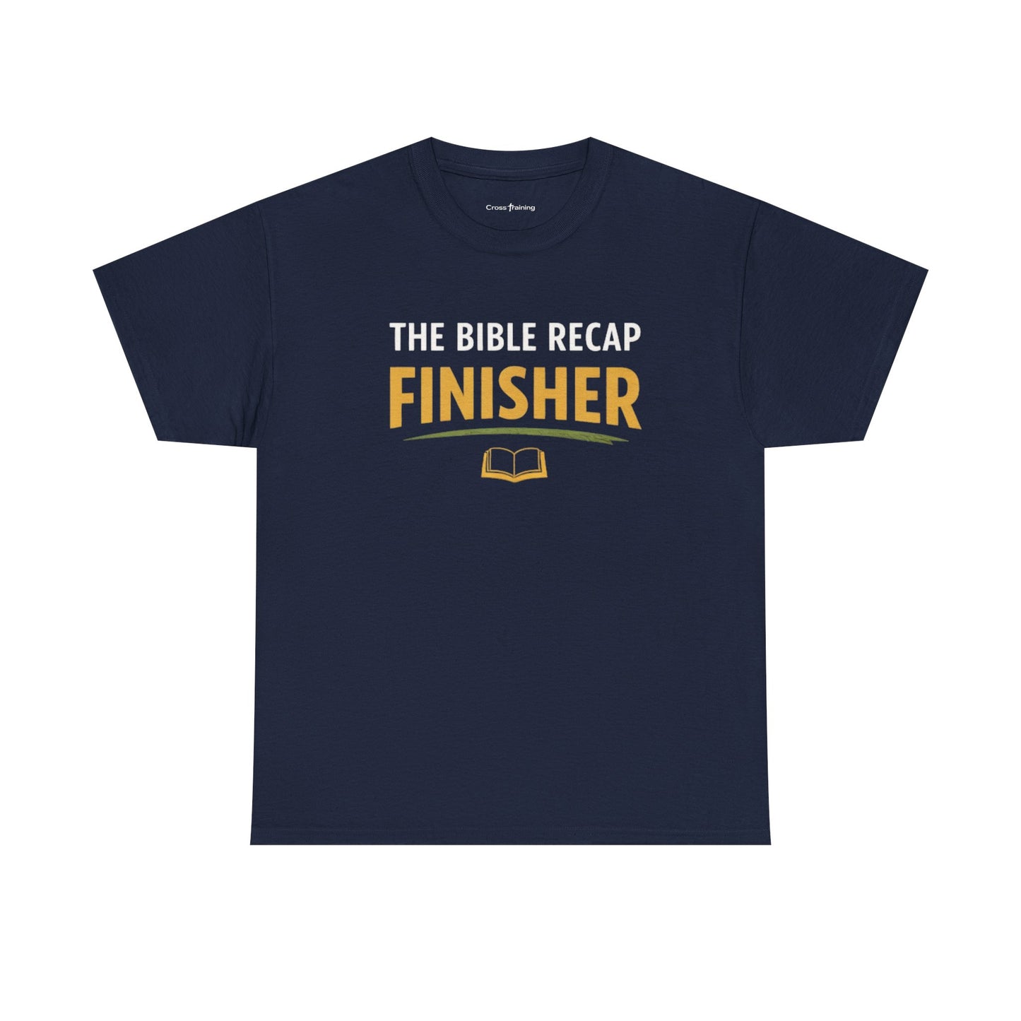 Bible Recap Finisher Tee – Christian Study Graduation Shirt