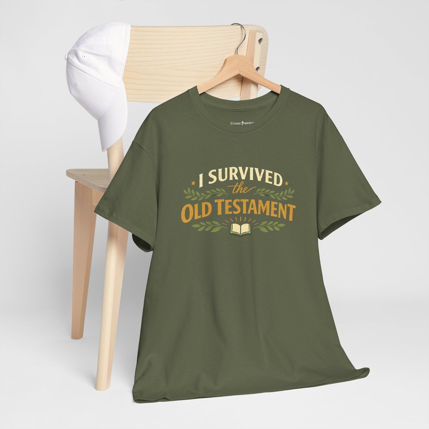 I Survived the Old Testament Tee — Funny Christian T-Shirt