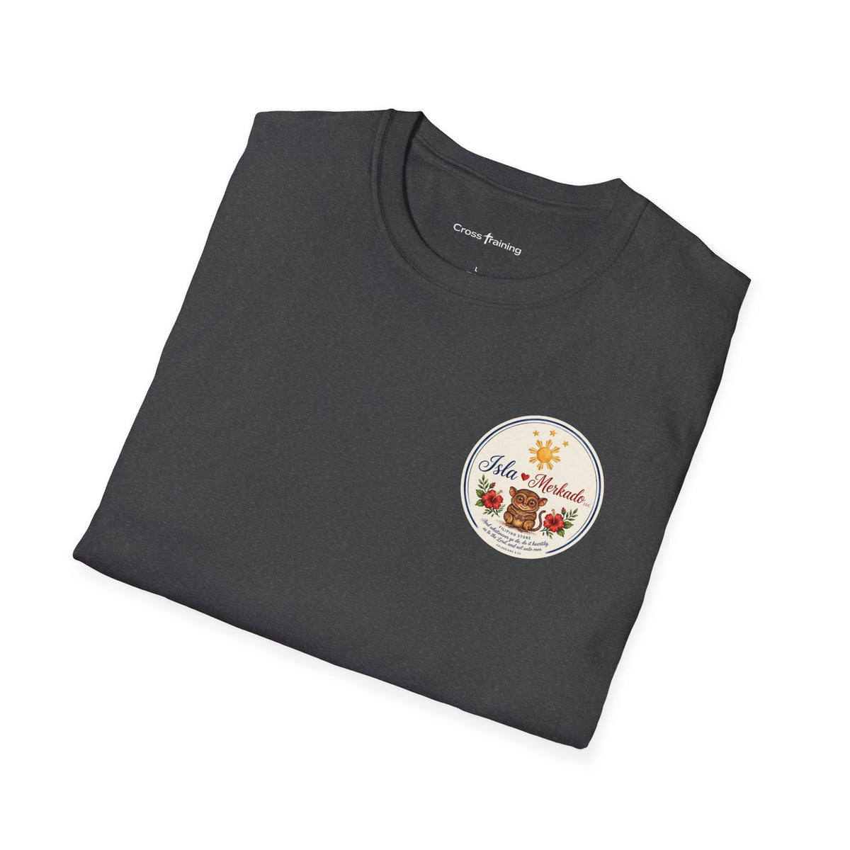 Isla Mercado Floral Tiki Graphic T-Shirt