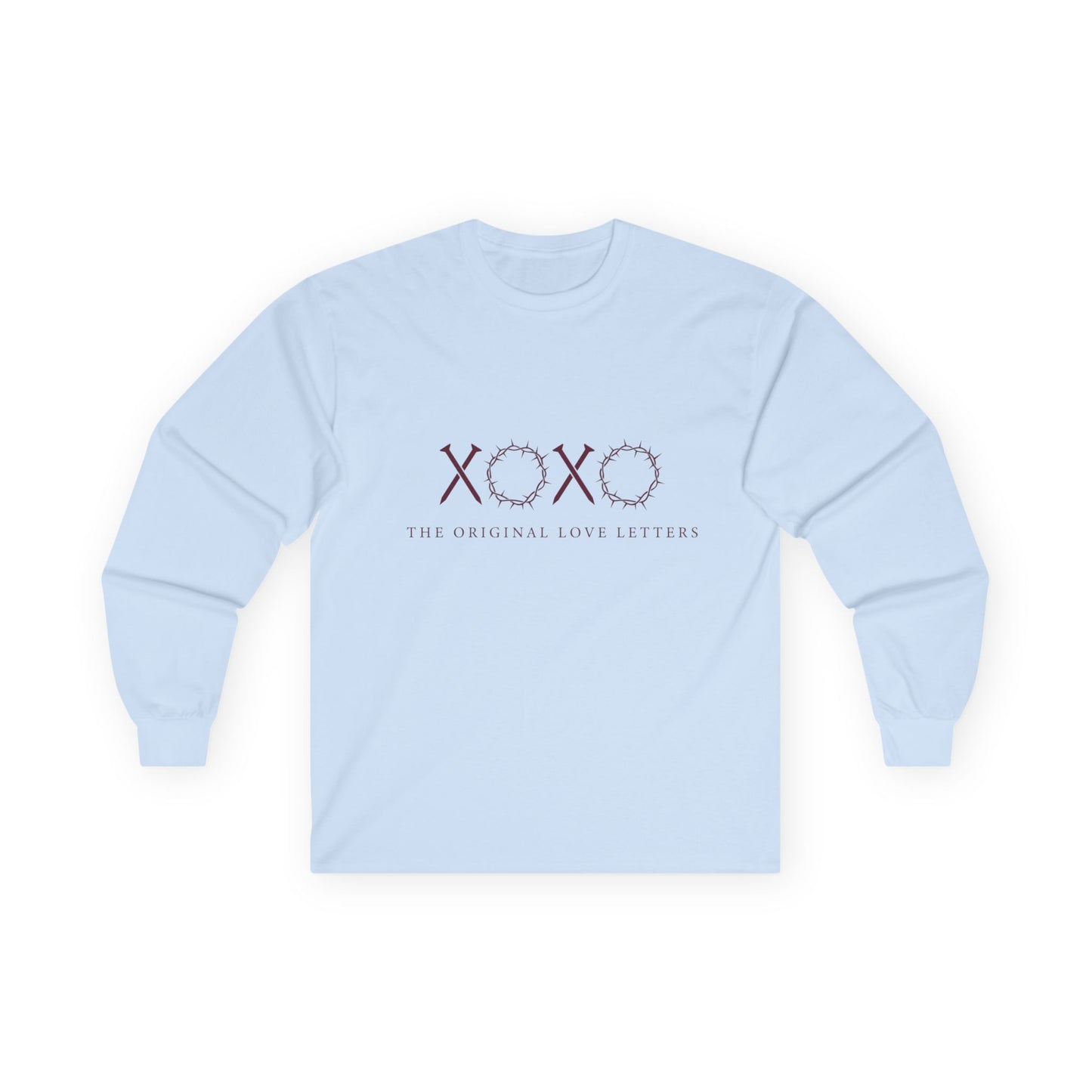 XOXO 'The Original Love Letters' Long Sleeve Tee