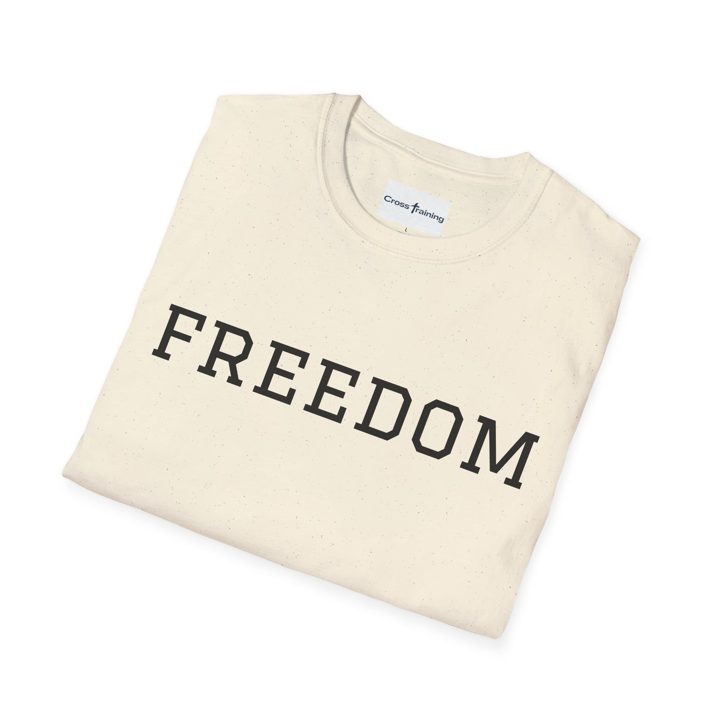 Freedom & Faith Unisex T-Shirt, Inspirational Tee, Casual Wear, Christian Apparel, Great for Everyday Use