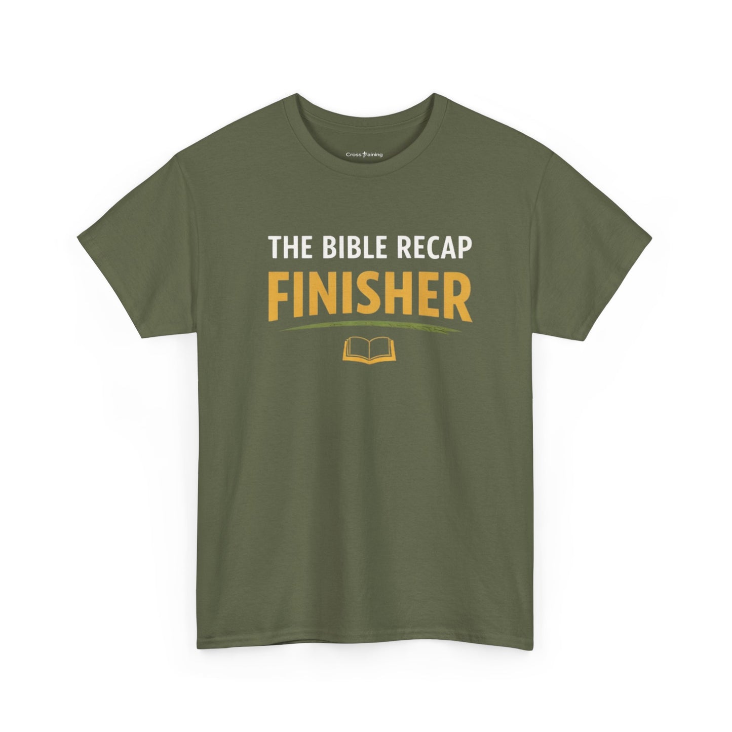 Bible Recap Finisher Tee – Christian Study Graduation Shirt