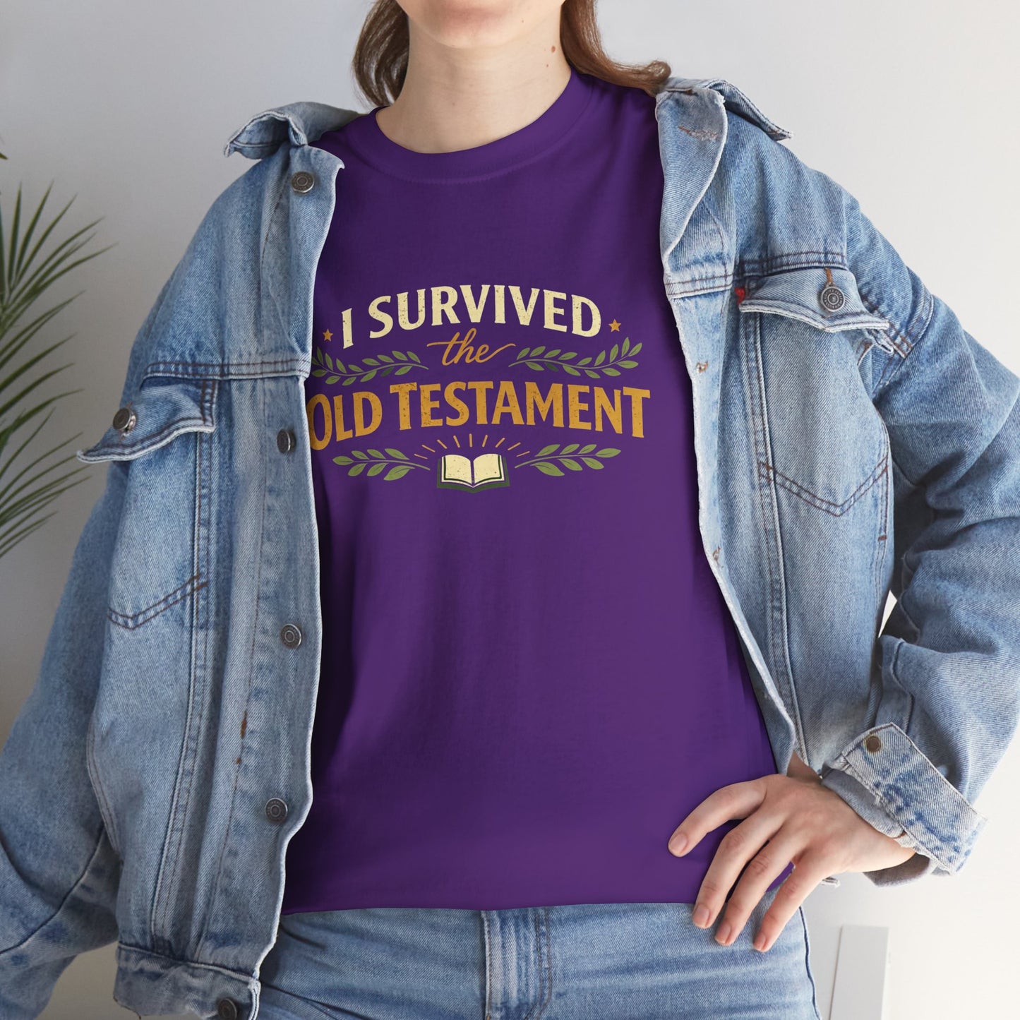 I Survived the Old Testament Tee — Funny Christian T-Shirt