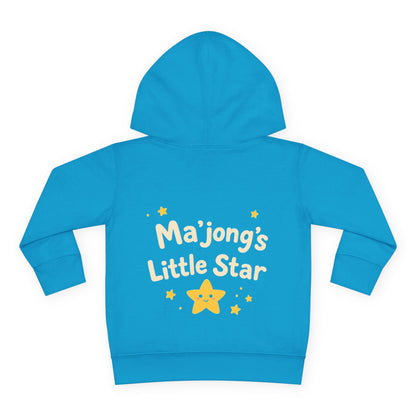Toddler Hoodie - "Ma'jong's Little Star" Personalized Kids Pullover Fleece