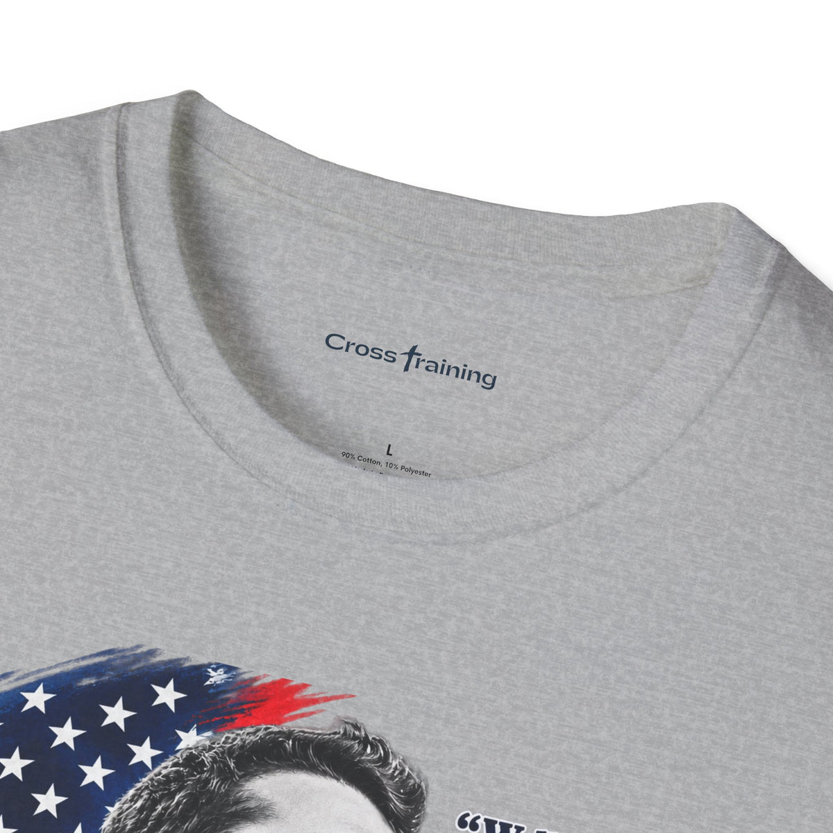 Charlie Kirk Tribute T-Shirt — "Well done, good and faithful servant" Matthew 25:21