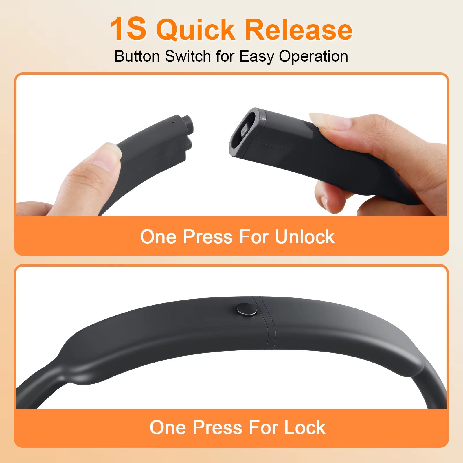 Oatsbasf Neck Mount Phone Holder for Relax Free Adjustable Bended Cellphone Holder Hands Free Bracket for 4.7-7In Smartphones