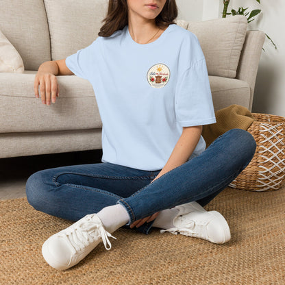 Isla Mercado Floral Tiki Graphic T-Shirt