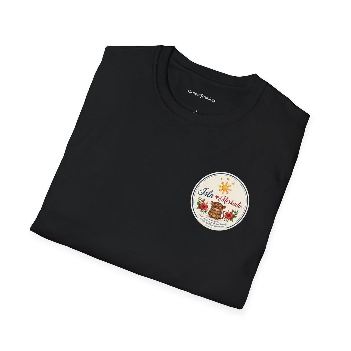 Isla Mercado Floral Tiki Graphic T-Shirt