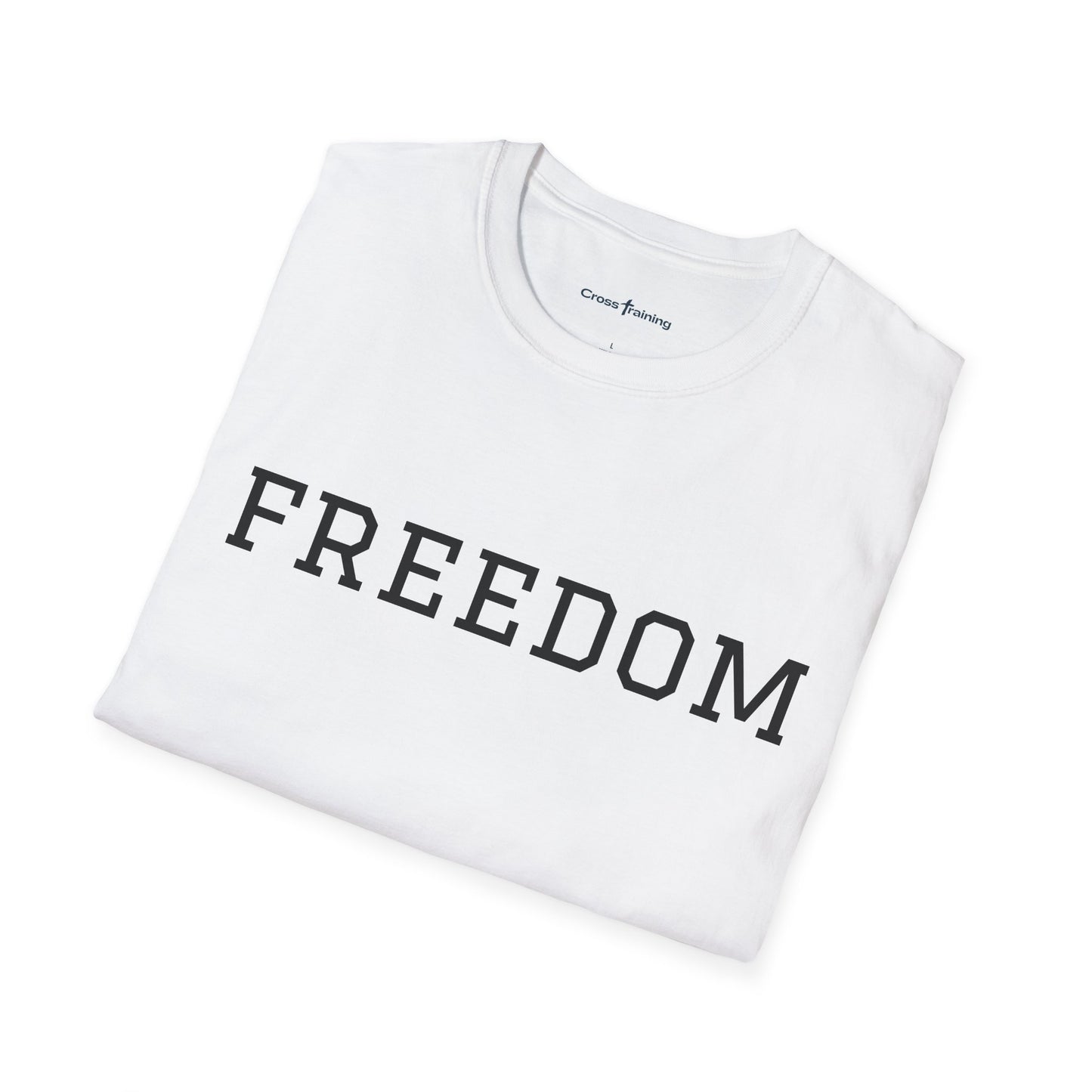 Freedom & Faith Unisex T-Shirt, Inspirational Tee, Casual Wear, Christian Apparel, Great for Everyday Use