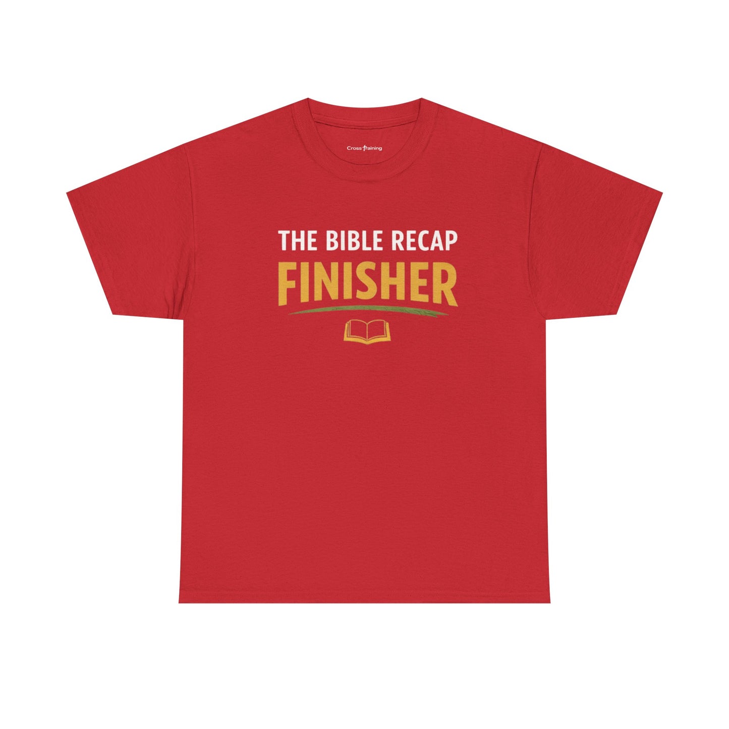 Bible Recap Finisher Tee – Christian Study Graduation Shirt
