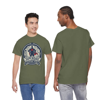 Superdad Everyday Hero T-Shirt — Father’s Day Retro Superhero Tee