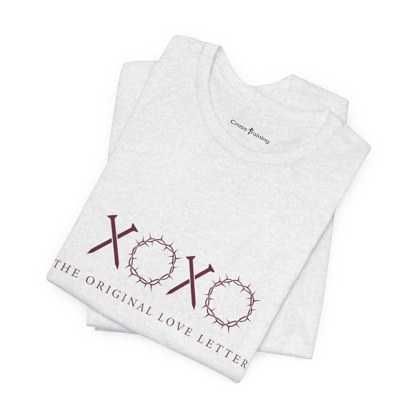 XOXO Floral Tee — "The Original Love Letters" Valentine's Graphic T-Shirt
