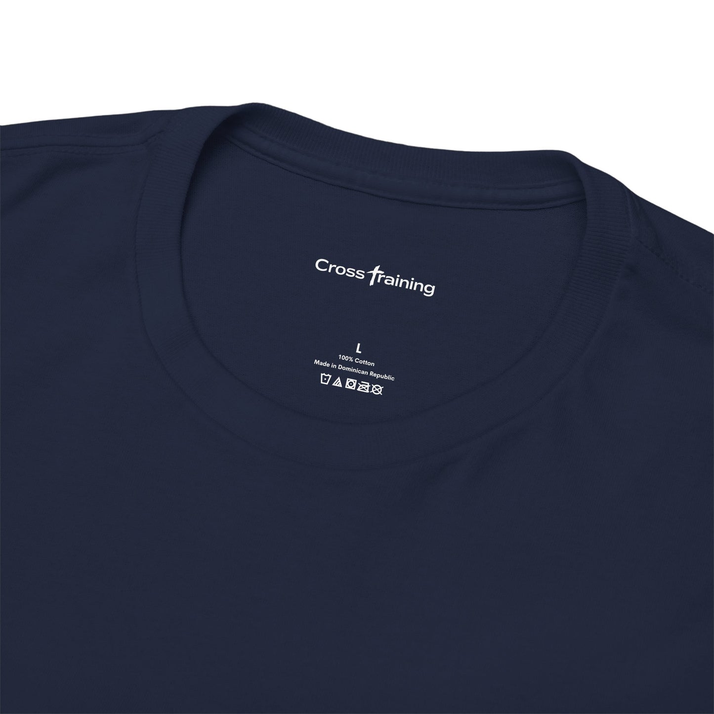 Christian Cross Tee — "May Heavenly Things Constantly Interrupt Our Earthly Things" Inspirational T‑Shirt