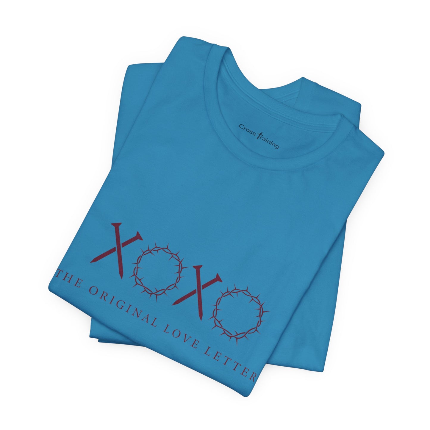 XOXO Floral Tee — "The Original Love Letters" Valentine's Graphic T-Shirt