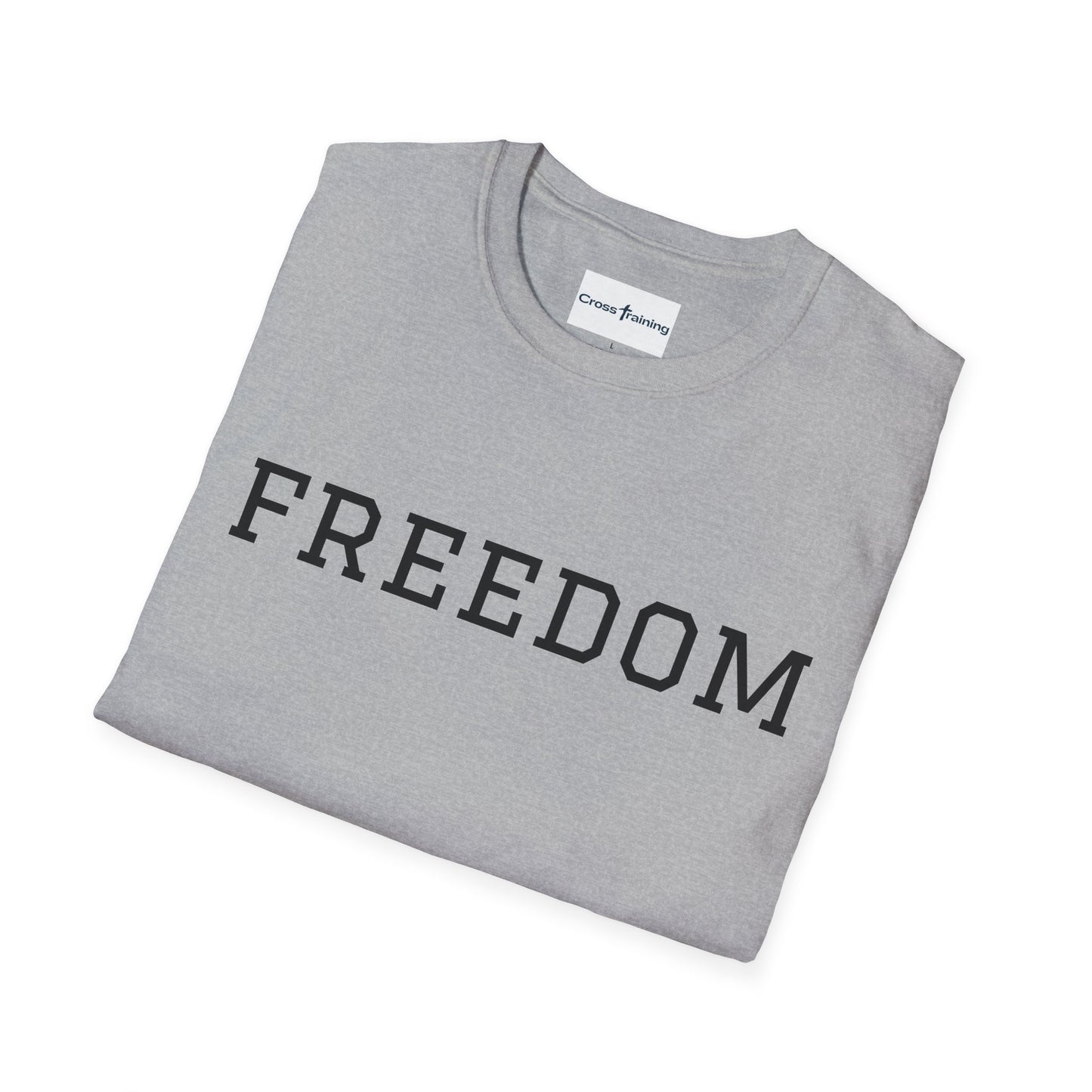 Freedom & Faith Unisex T-Shirt, Inspirational Tee, Casual Wear, Christian Apparel, Great for Everyday Use