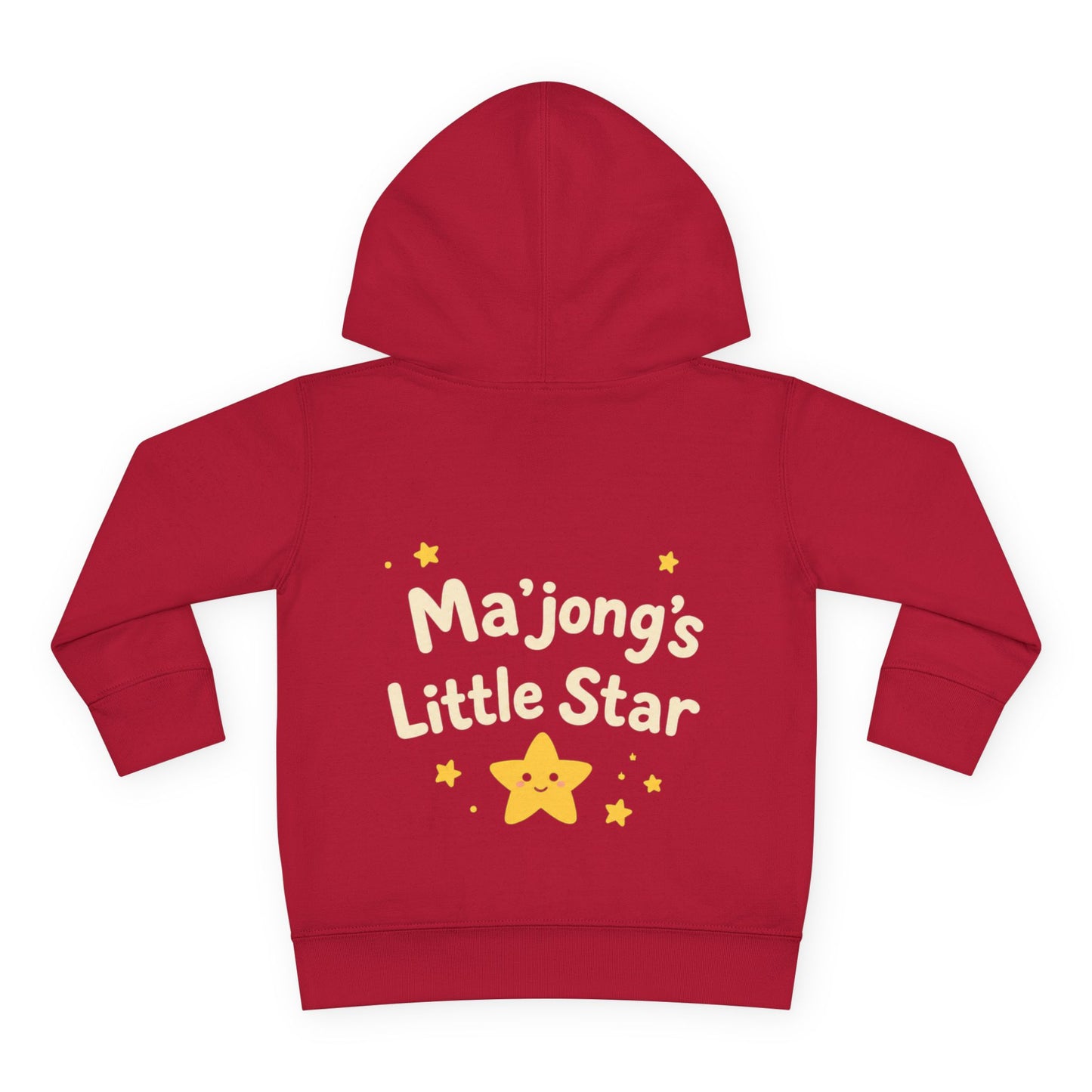 Toddler Hoodie - "Ma'jong's Little Star" Personalized Kids Pullover Fleece