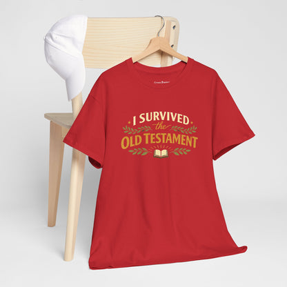 I Survived the Old Testament Tee — Funny Christian T-Shirt