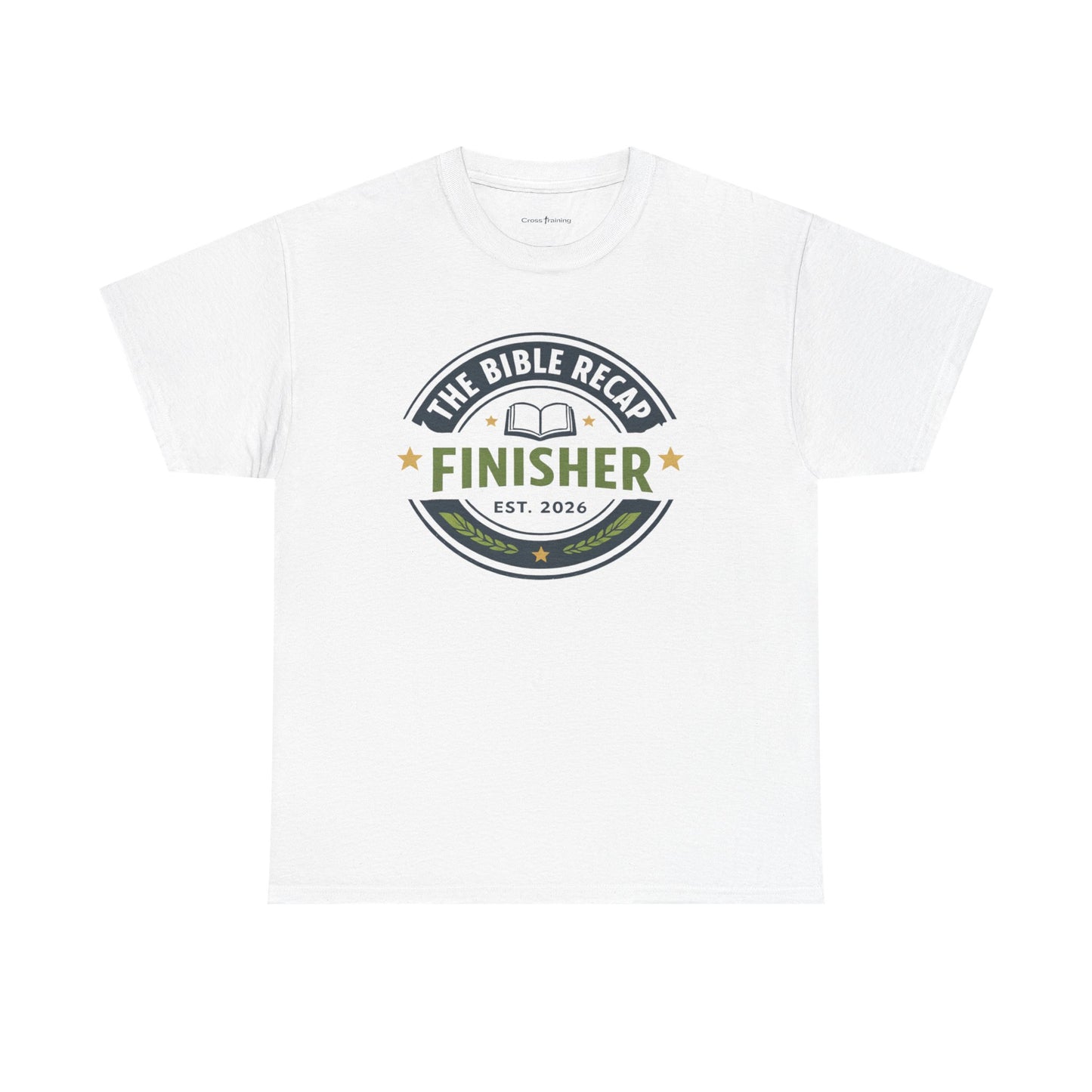 Bible Recap Finisher T‑Shirt — “Finisher” Faith Journey Tee