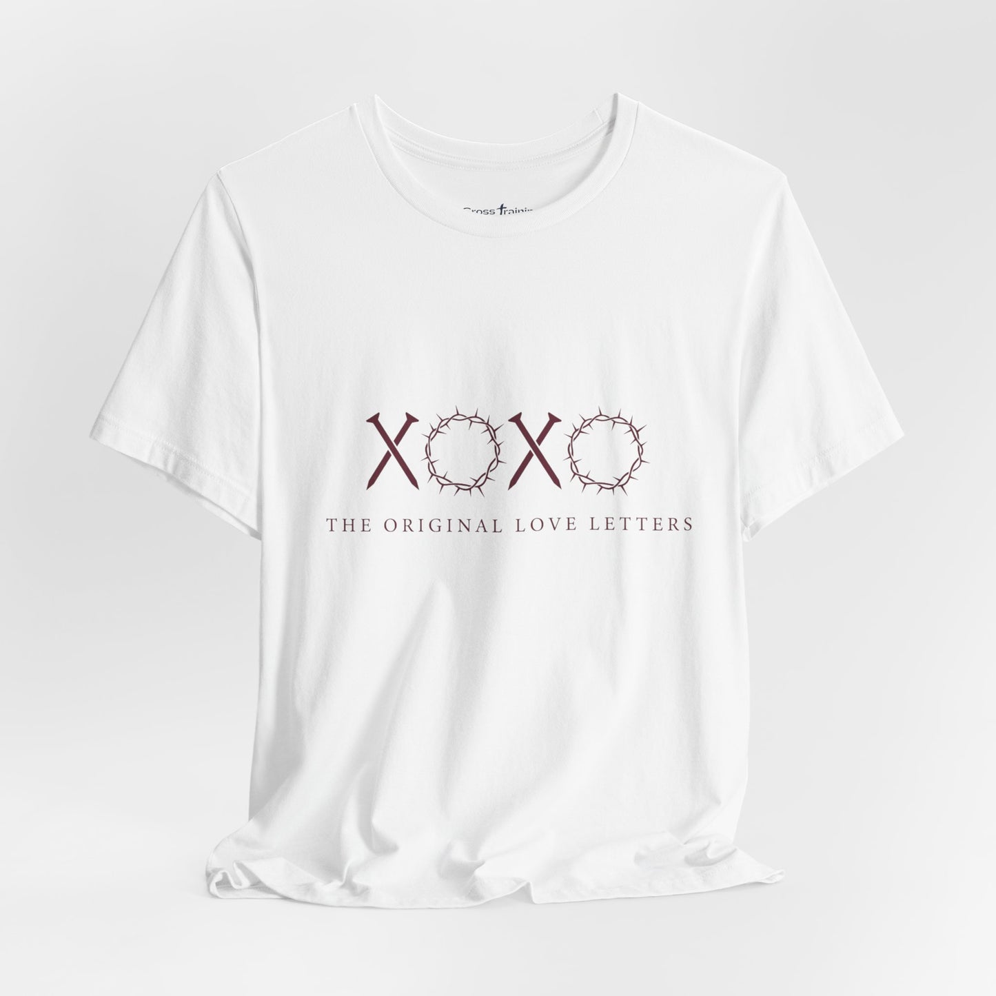 XOXO Floral Tee — "The Original Love Letters" Valentine's Graphic T-Shirt