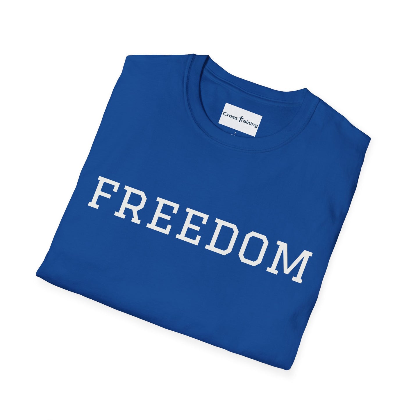 Freedom & Faith Unisex T-Shirt, Inspirational Tee, Casual Wear, Christian Apparel, Great for Everyday Use