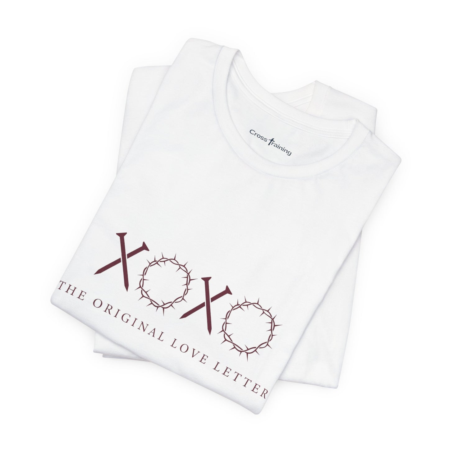 XOXO Floral Tee — "The Original Love Letters" Valentine's Graphic T-Shirt