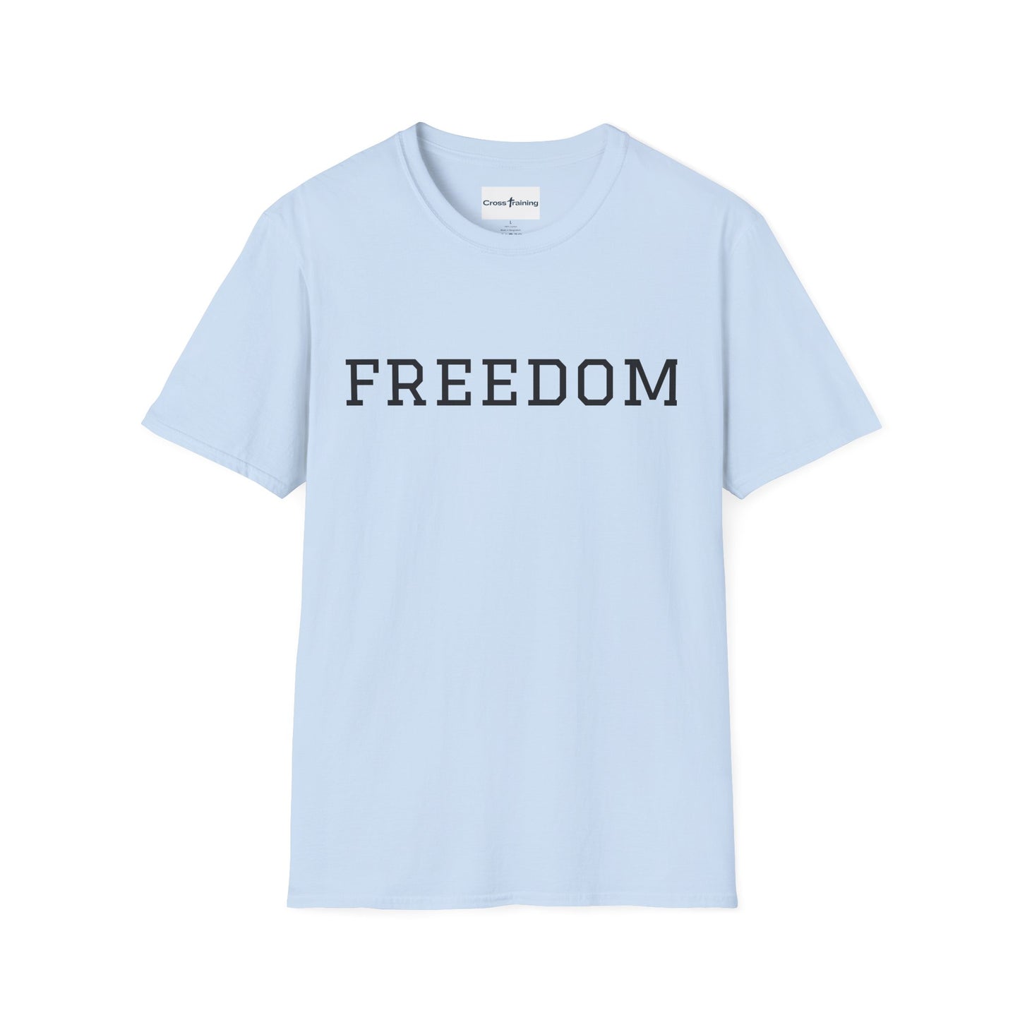 Freedom & Faith Unisex T-Shirt, Inspirational Tee, Casual Wear, Christian Apparel, Great for Everyday Use