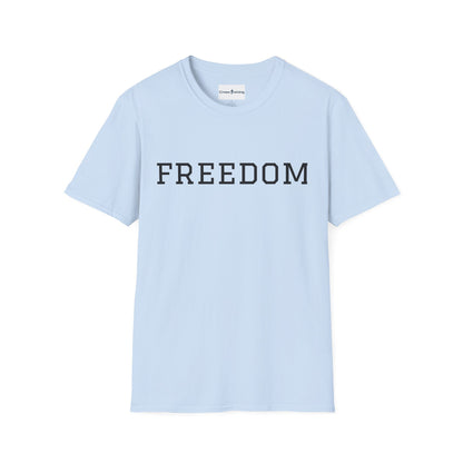 Freedom & Faith Unisex T-Shirt, Inspirational Tee, Casual Wear, Christian Apparel, Great for Everyday Use