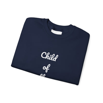 Child of the King Crewneck Sweatshirt | Inspirational Gift, Faith Apparel, Cozy Fashion, Christian Sweatshirt, Unisex Clothing