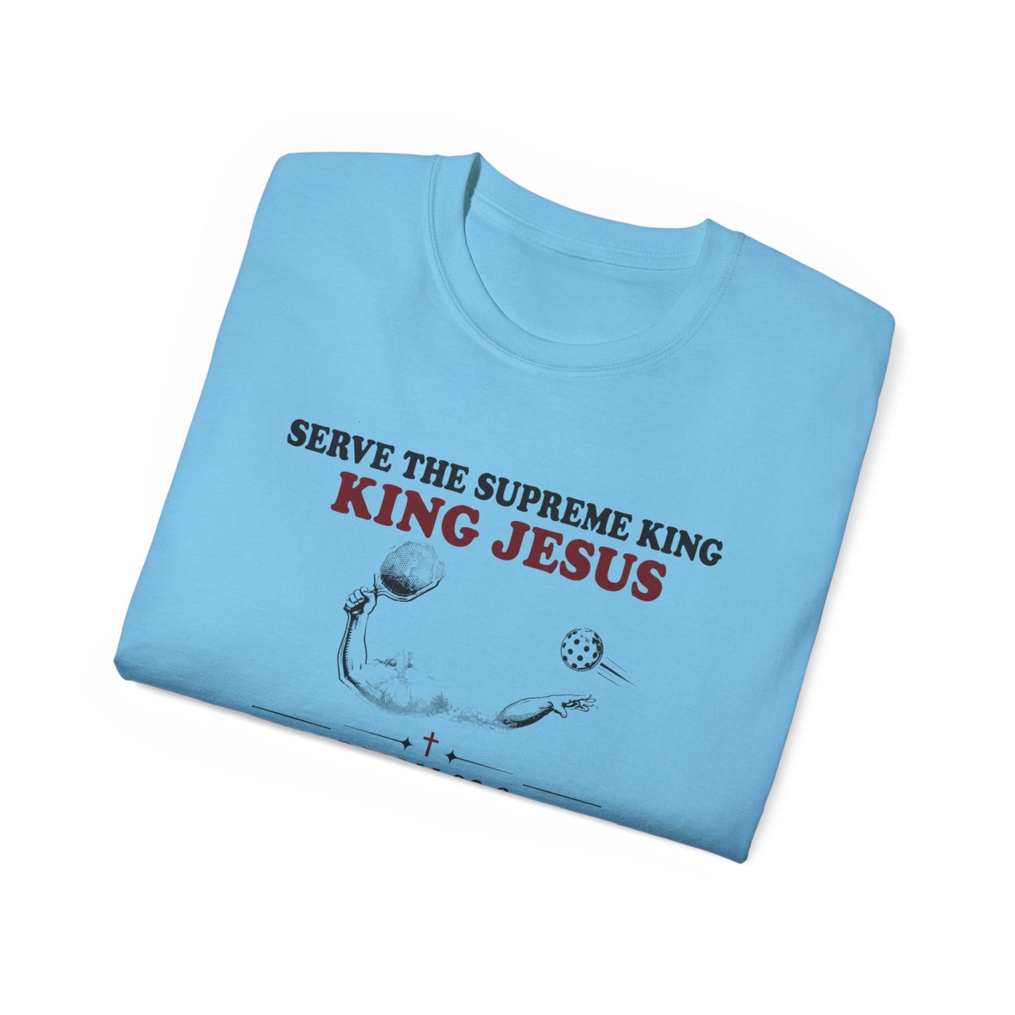 King Jesus Psalm 99:2 T-Shirt — Christian Faith Graphic Tee