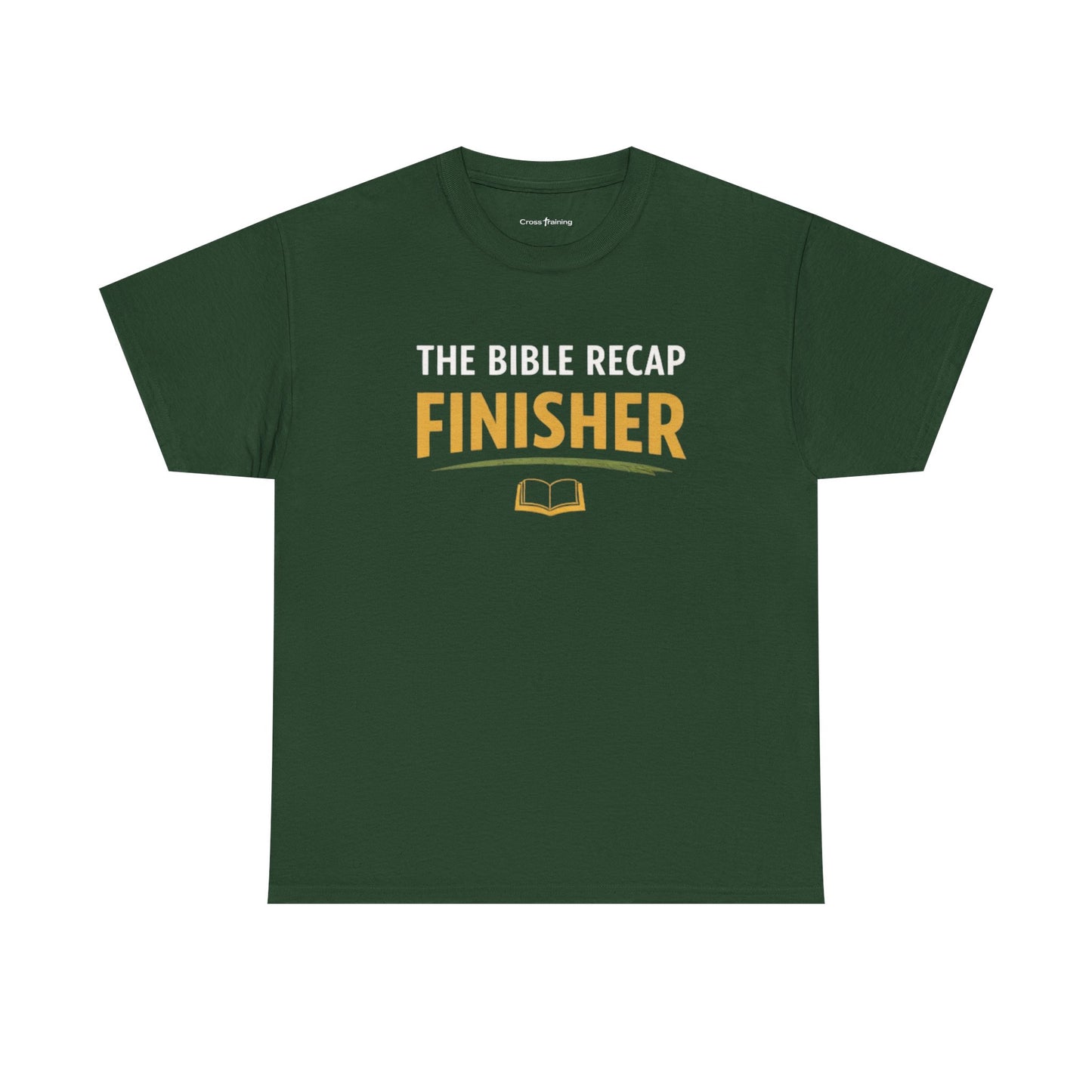 Bible Recap Finisher Tee – Christian Study Graduation Shirt