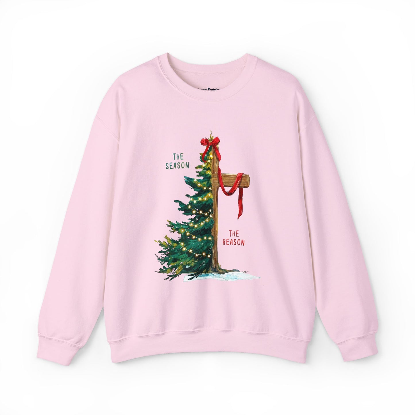 Holiday Mailbox Christmas Sweatshirt — "Tis the Season" Crewneck