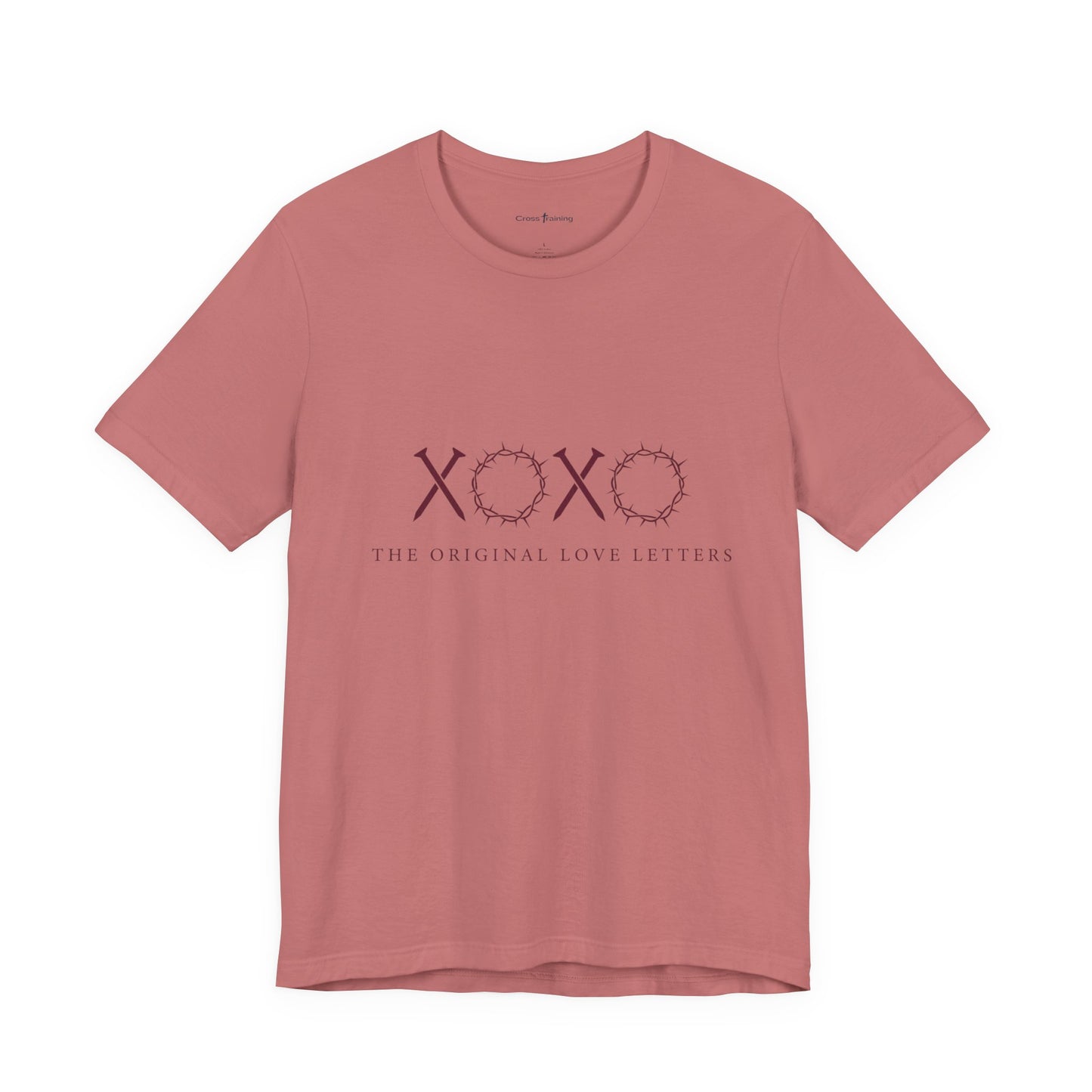 XOXO Floral Tee — "The Original Love Letters" Valentine's Graphic T-Shirt