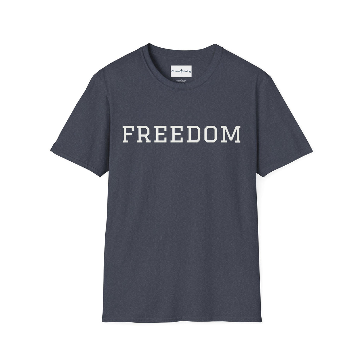 Freedom & Faith Unisex T-Shirt, Inspirational Tee, Casual Wear, Christian Apparel, Great for Everyday Use