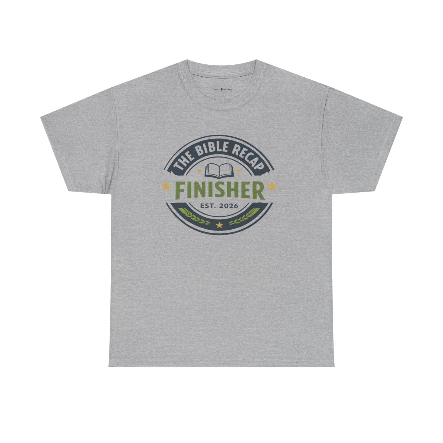 Bible Recap Finisher T‑Shirt — “Finisher” Faith Journey Tee