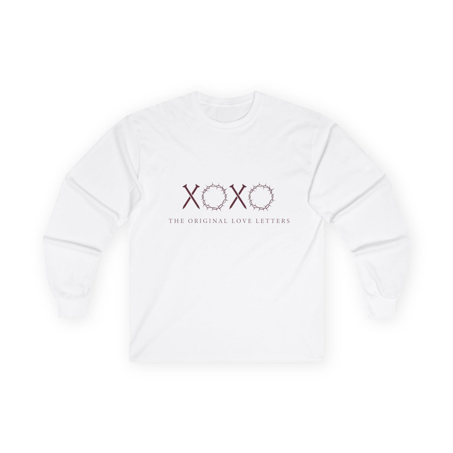 XOXO 'The Original Love Letters' Long Sleeve Tee
