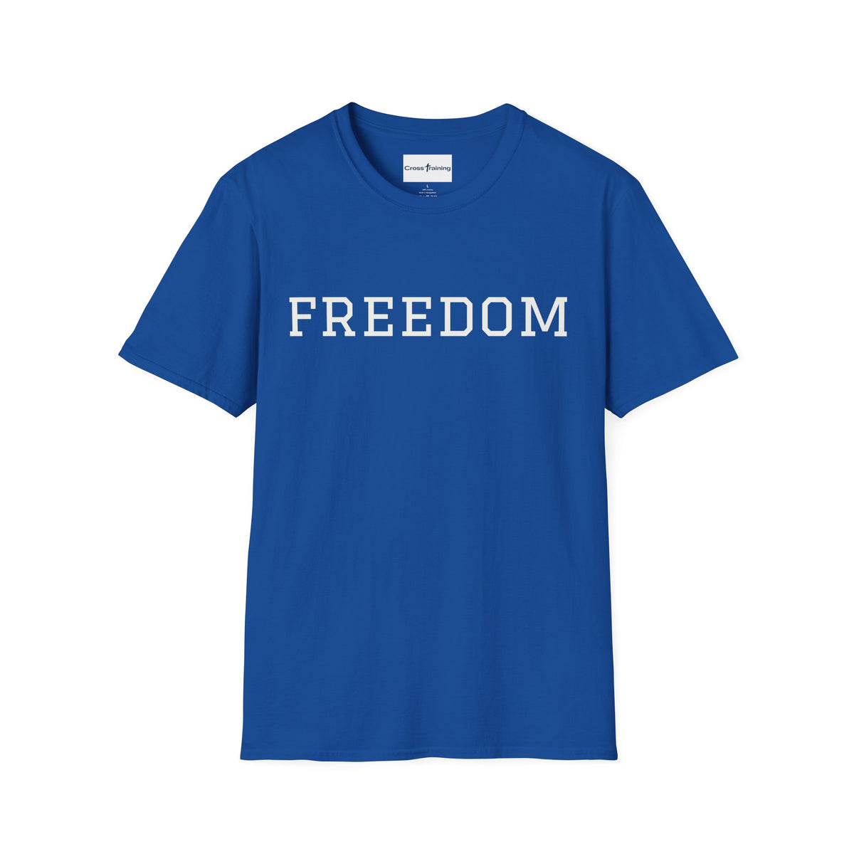 Freedom & Faith Unisex T-Shirt, Inspirational Tee, Casual Wear, Christian Apparel, Great for Everyday Use